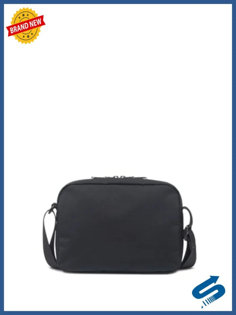 Eco Ripstop Recycled Polyester Crossbody Satchel with Pockets